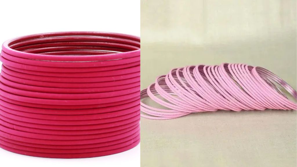 Metal Colorful Bangles
