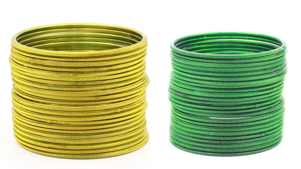 Metal Colorful Bangles