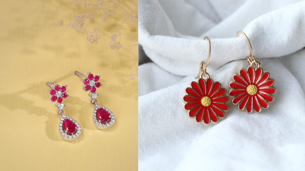Silver Huggies Earrings Designs