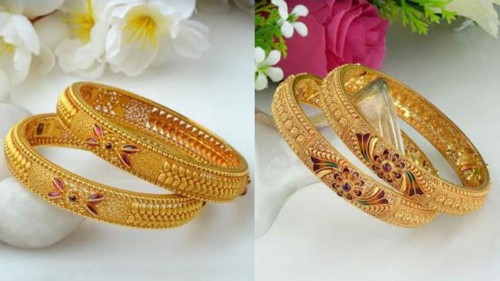 Gold Bangles Design