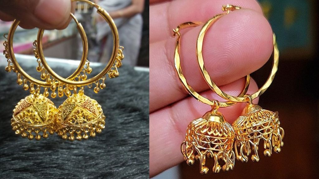 New Jhumka Design Gold