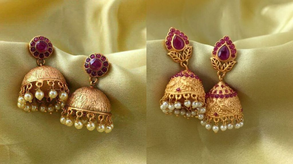 Red Stone Earrings