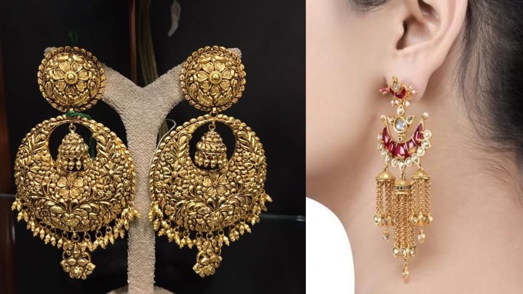 Gold Double Layer Jhumka