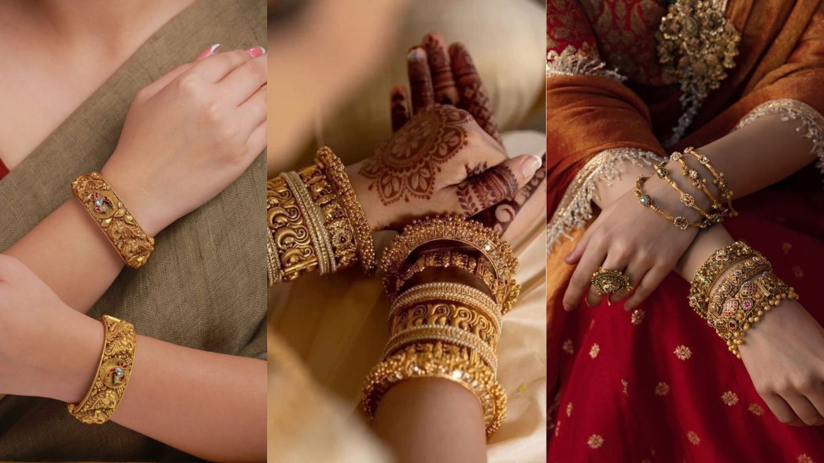Gold Bangles Design