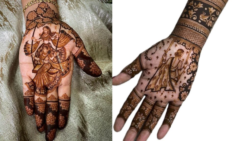 Sawan Mehndi Design