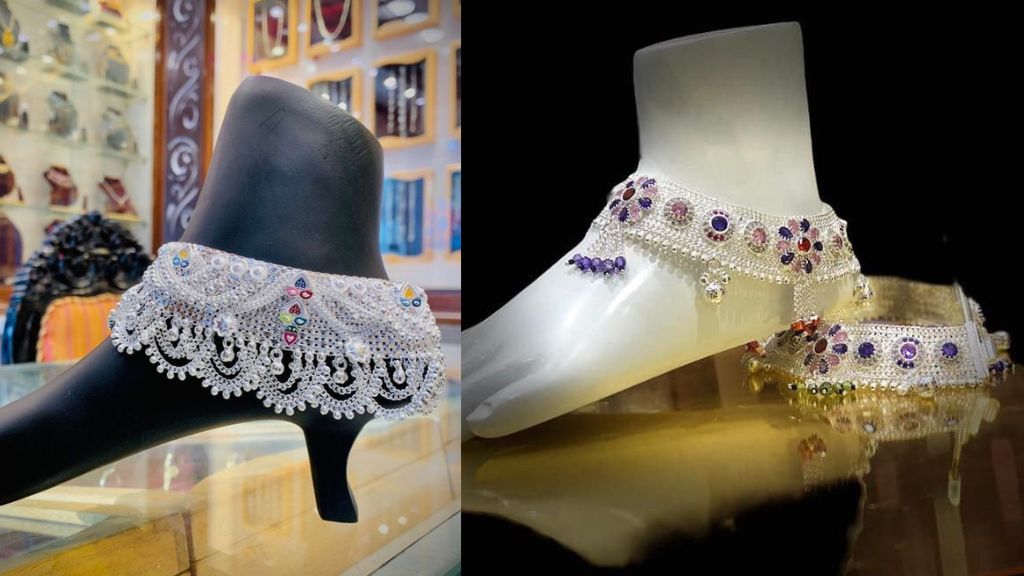Heavy Payal Design Silver