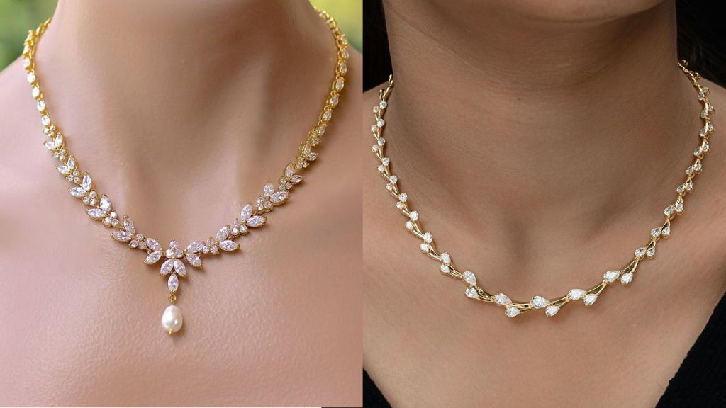 Real Diamond Necklace Design
