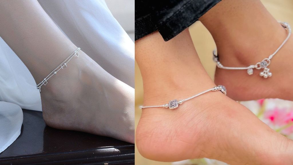 Silver Anklet New Design