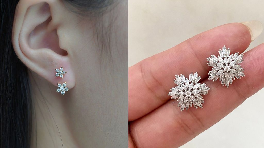 Diamond Earrings for Girls