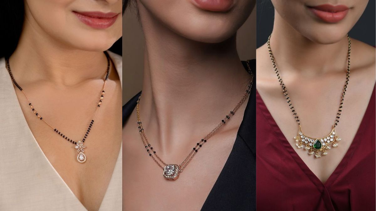 Diamond Mangalsutra Design