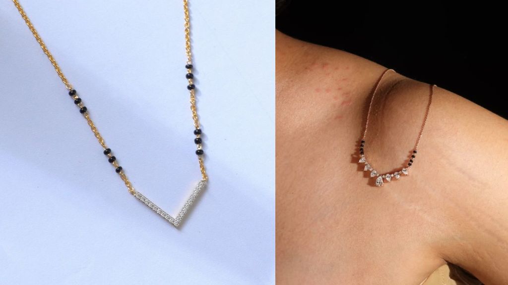 Diamond Mangalsutra Design