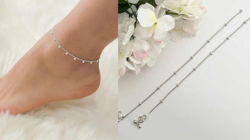 Silver Anklet New Design