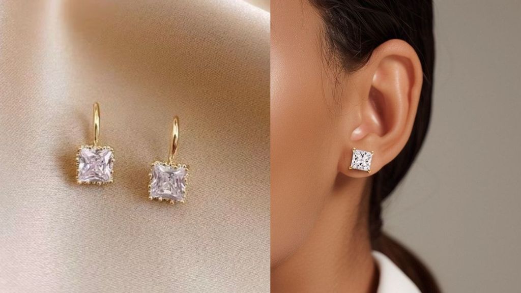 Diamond Earrings for Girls