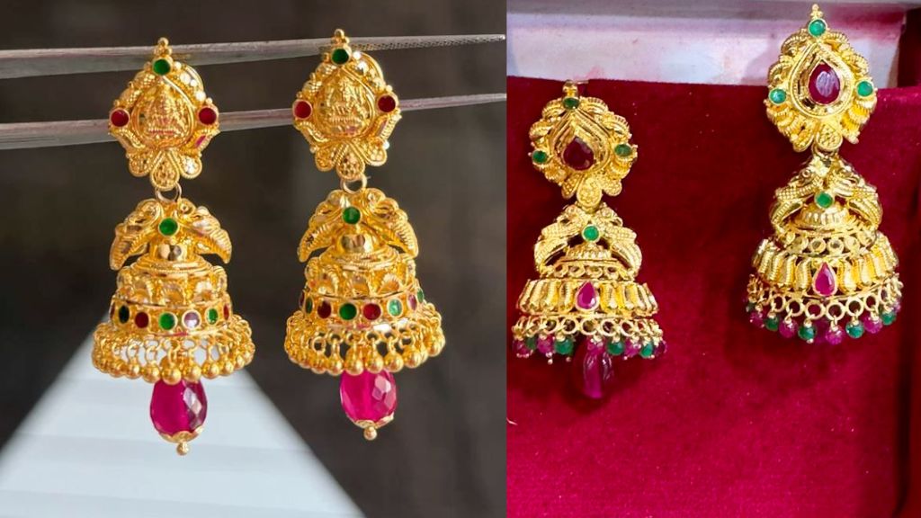 New Jhumka Design Gold