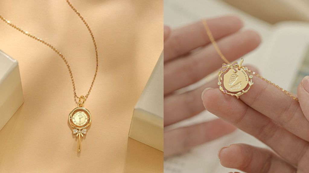 Gold Chain with Locket