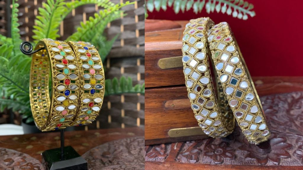 Mirror Work Bangles