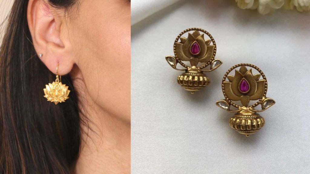 4gm Gold Earrings