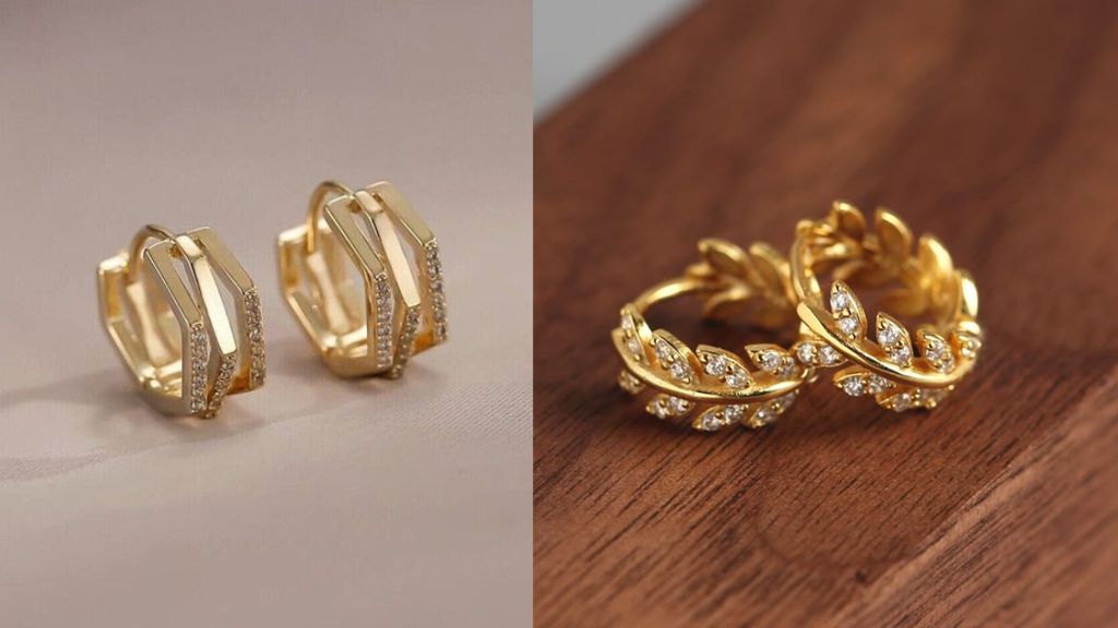 Huggie Earrings Gold