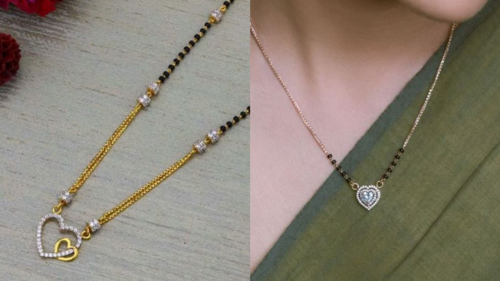 Diamond Mangalsutra Design