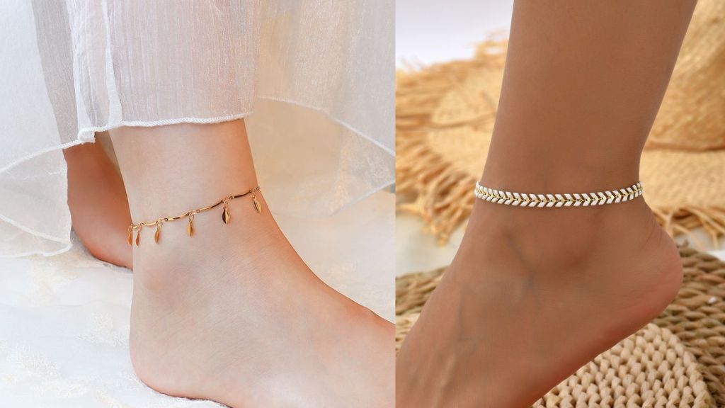 Latest Silver Anklet Design
