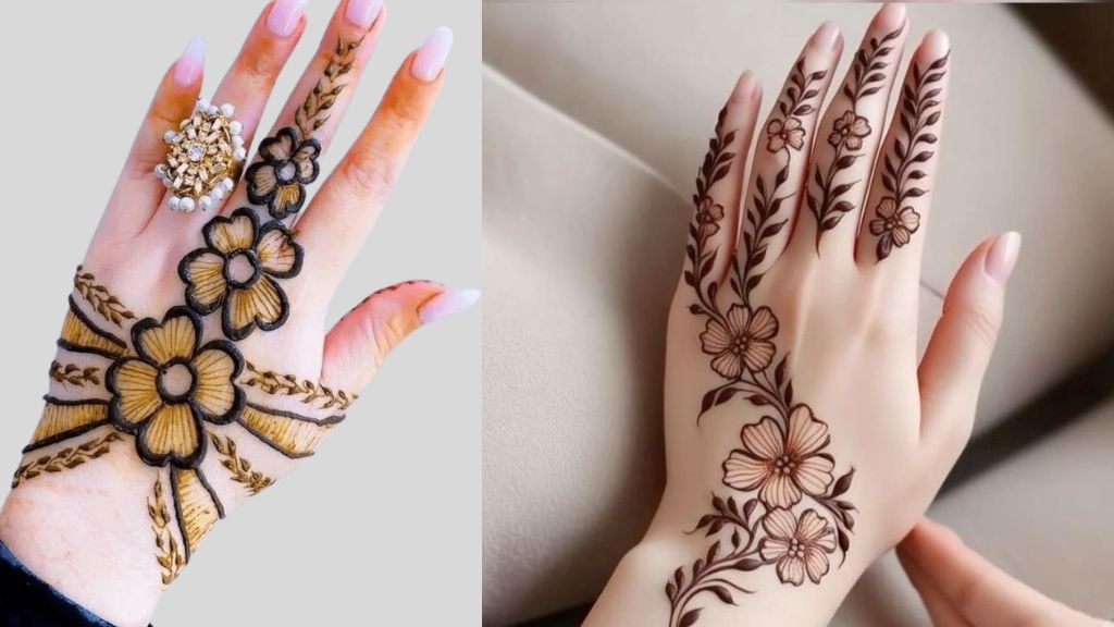 Sawan Mehndi Design