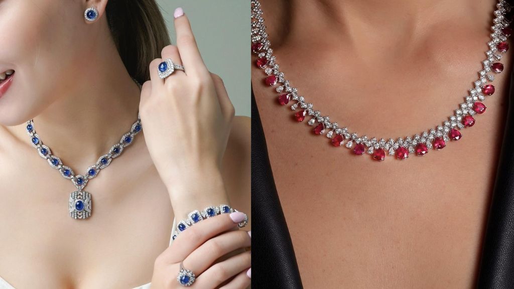 Real Diamond Necklace Design