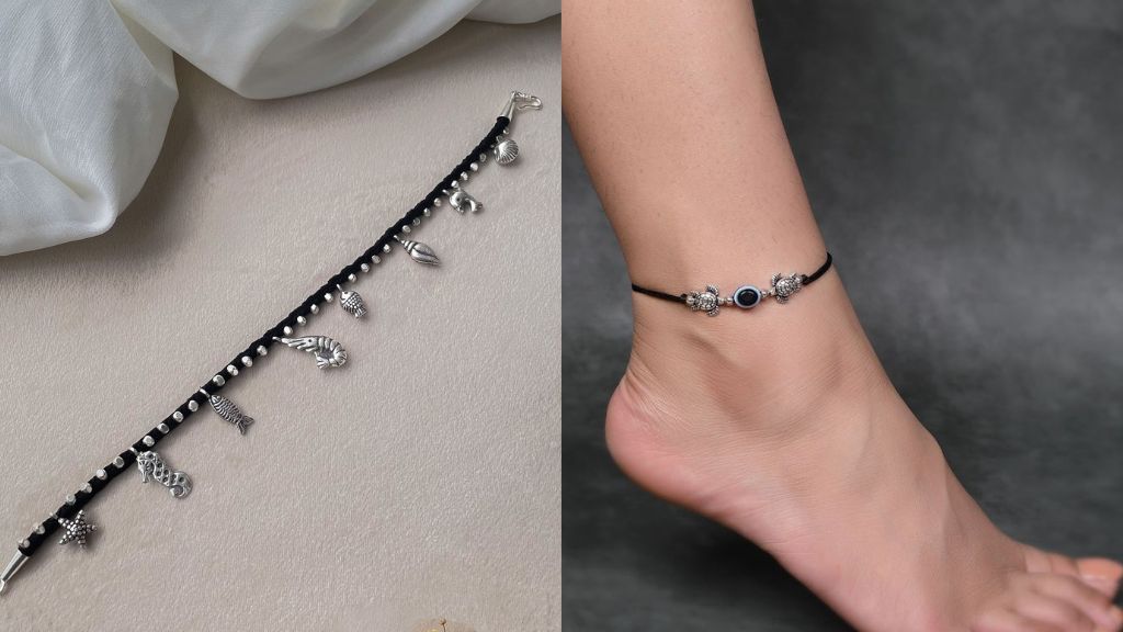 Silver Anklet New Design