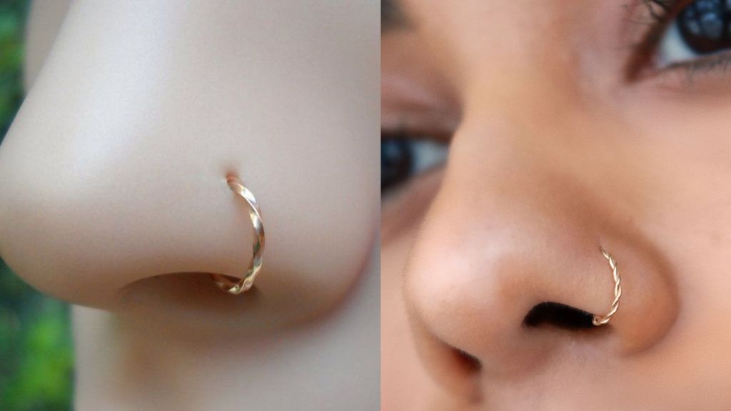 Gold Nose Ring Designs