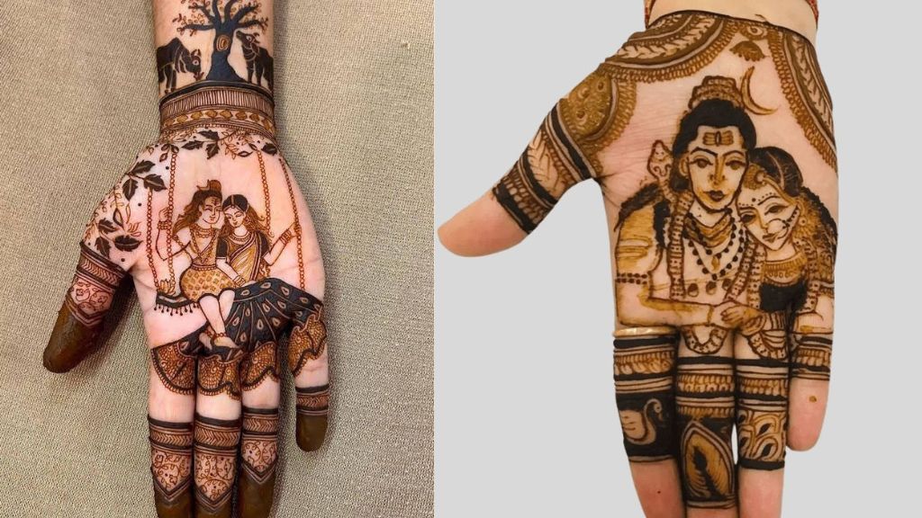 Sawan Mehndi Design