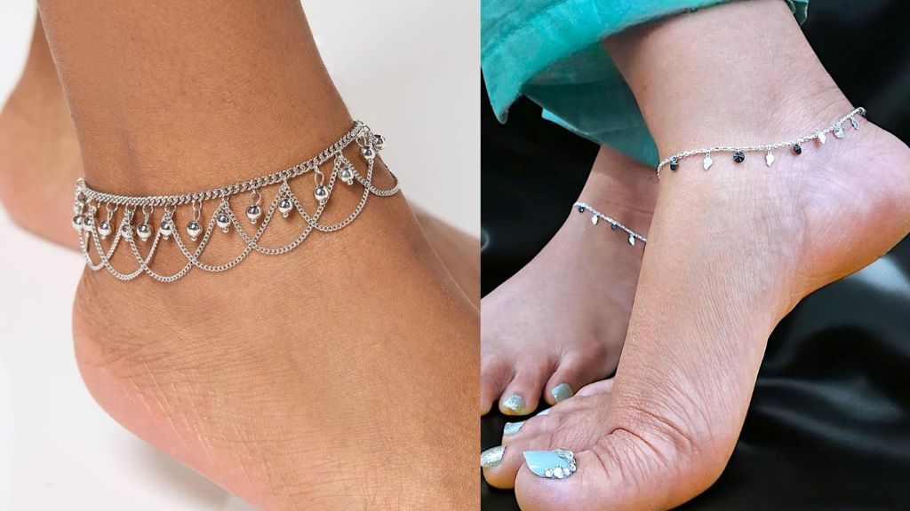 Silver Anklet New Design