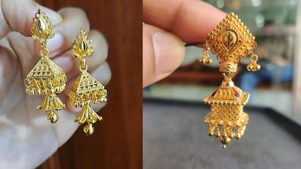 New Jhumka Design Gold