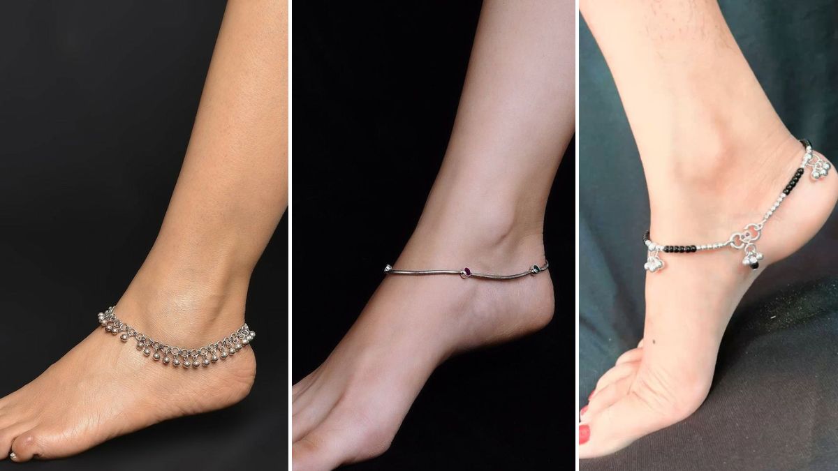 Silver Anklet New Design