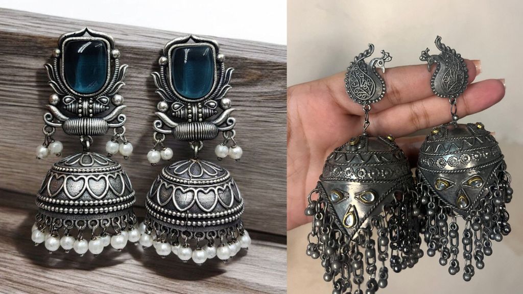 Oxidised Earrings