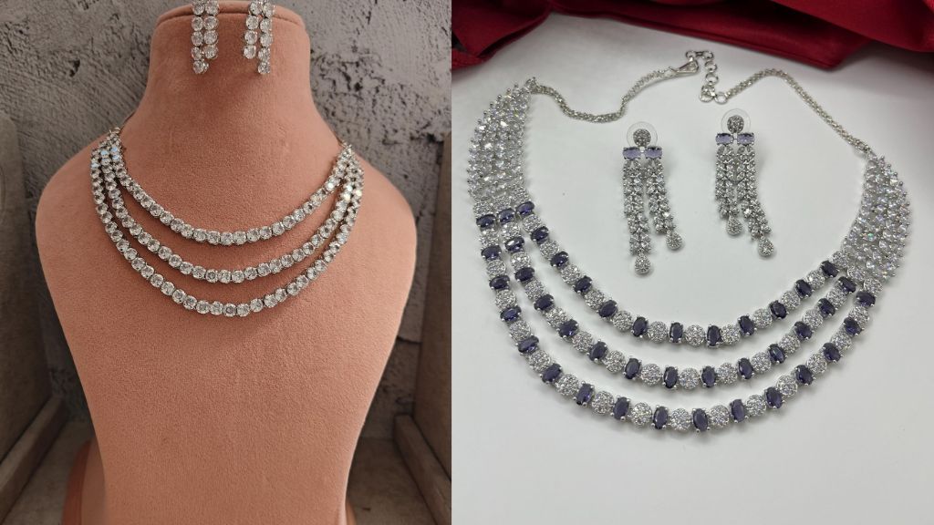 Real Diamond Necklace Design