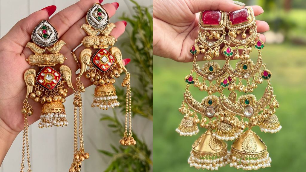 Trending Kashmiri Jhumka Design